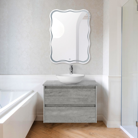 Зеркало BelBagno SPC-OND-600-800-LED-TCH 60 см - фото 8