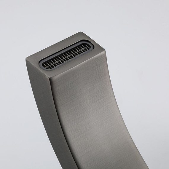 Душевая стойка с выдвижным изливом Gappo G07-9 G2407-9, оружейная сталь - фото 6