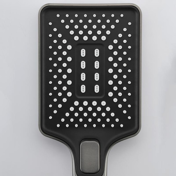 Душевая стойка с выдвижным изливом Gappo G07-9 G2407-9, оружейная сталь - фото 15