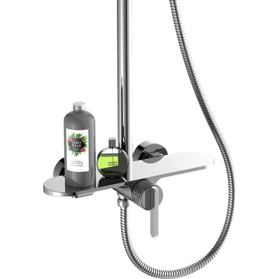 Душевая стойка Gappo G95 G2495-91, Цвет производителя: хром - фото 9