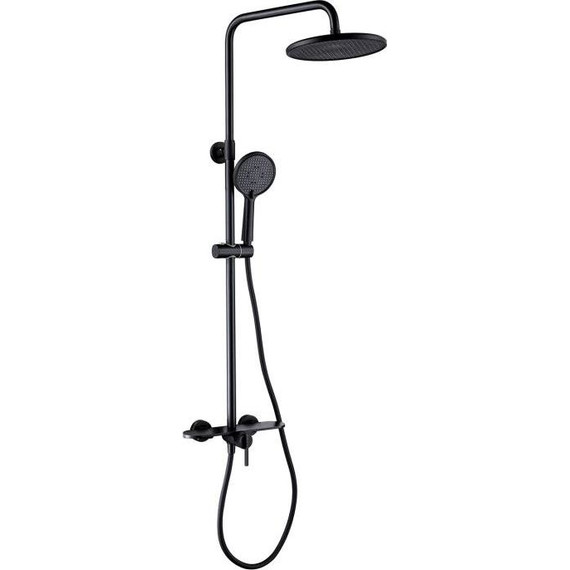 Душевая стойка Gappo G95 G2495-96, чёрный, Цвет производителя: чёрный - фото 2