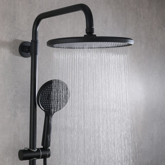 Душевая стойка Gappo G95 G2495-96, чёрный, Цвет производителя: чёрный - фото 4