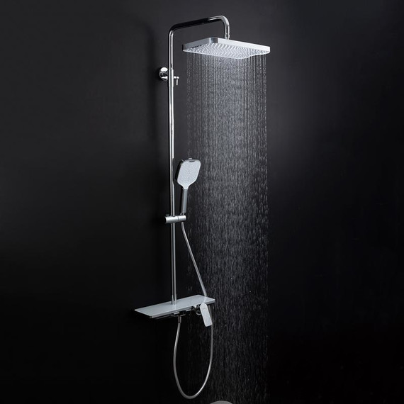 Душевая стойка Gappo G96 G2496-10, Цвет производителя: хром - фото 3