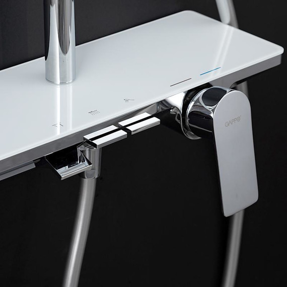 Душевая стойка Gappo G96 G2496-10, Цвет производителя: хром - фото 15