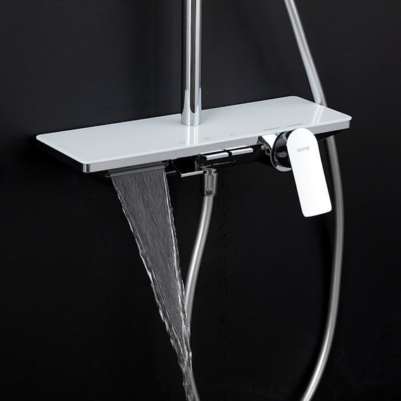 Душевая стойка Gappo G96 G2496-10, Цвет производителя: хром - фото 16