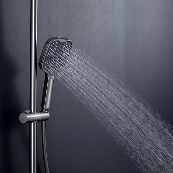 Душевая стойка Gappo G96 G2496-19, оружейная сталь, Цвет производителя: оружейная сталь - фото 11