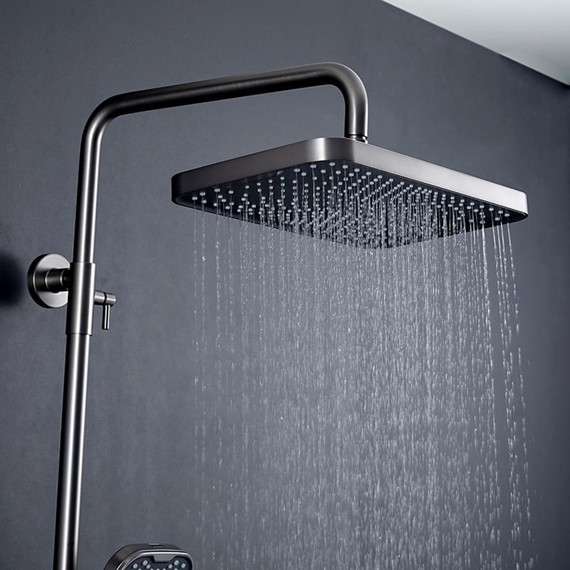 Душевая стойка Gappo G96 G2496-19, оружейная сталь, Цвет производителя: оружейная сталь - фото 13