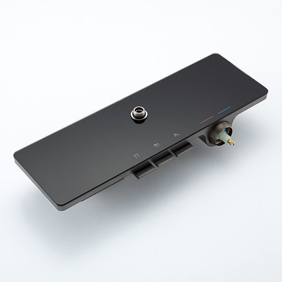 Душевая стойка Gappo G96 G2496-19, оружейная сталь, Цвет производителя: оружейная сталь - фото 15