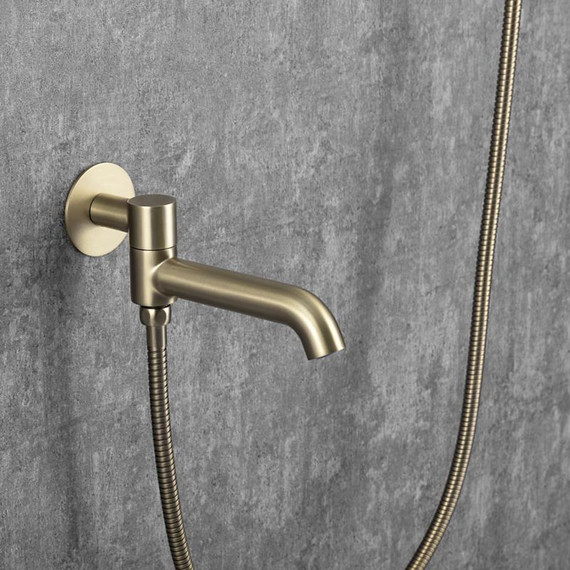 Душевая система для ванны Gappo G06-3 G7106-3, золото сатин, Цвет производителя: золото сатин - фото 9