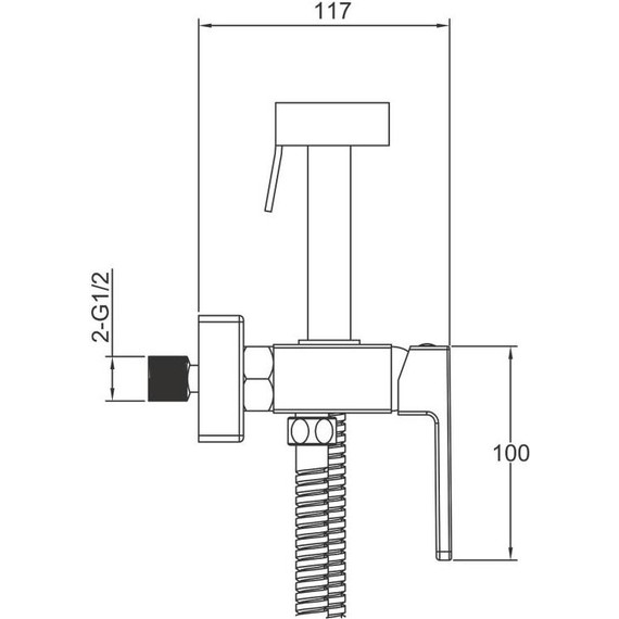 Набор для гигиенического душа Gappo G17-3 G2017-3, золото сатин, Цвет производителя: золото сатин - фото, картинка 2 Набор для гигиенического душа Gappo G17-3 G2017-3, золото сатин, Цвет производителя: золото сатин - фото 2