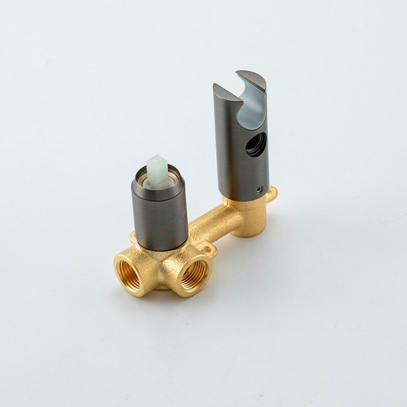 Набор для гигиенического душа Gappo G48-9 G7248-92, оружейная сталь - фото, картинка 5 Набор для гигиенического душа Gappo G48-9 G7248-92, оружейная сталь - фото 5