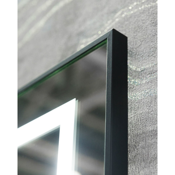 Зеркало BelBagno 50x90 см SPC-KRAFT-500-900-LED-TCH-WARM-NERO - фото 7