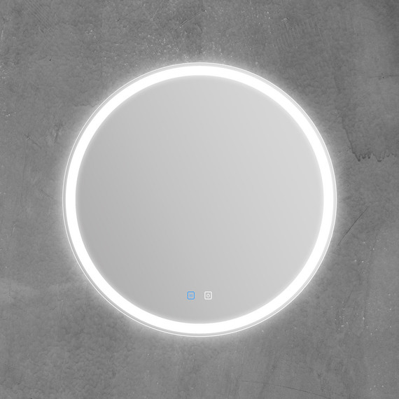 Зеркало BelBagno 80 см SPC-RNG-800-LED-TCH-SND (с голосовым управлением) - фото 3