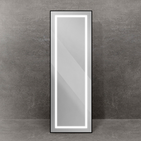 Зеркало BelBagno 55 см SPC-KRAFT-555-1700-TCH-PIA-NERO - фото 2