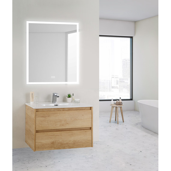 Зеркало BelBagno 70x80 см SPC-GRT-700-800-LED-TCH-WARM - фото, картинка 8 Зеркало BelBagno 70x80 см SPC-GRT-700-800-LED-TCH-WARM - фото 8