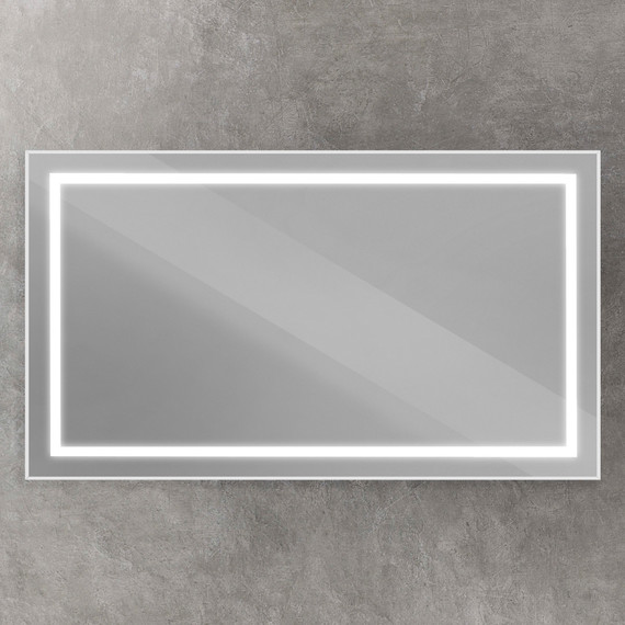 Зеркало BelBagno 140x80 см SPC-KRAFT-1400-800-SENS-AL - фото 3