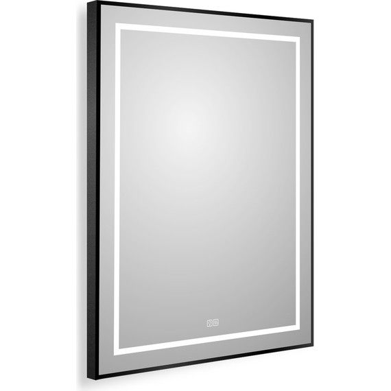Зеркало BelBagno 70x90 см SPC-KRAFT-700-900-LED-TCH-WARM-NERO - фото 2