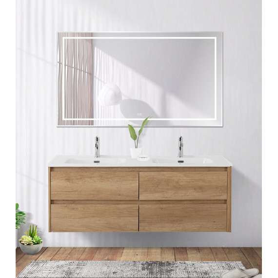 Зеркало BelBagno 140x80 см SPC-KRAFT-1400-800-LED-TCH-WARM - фото 8