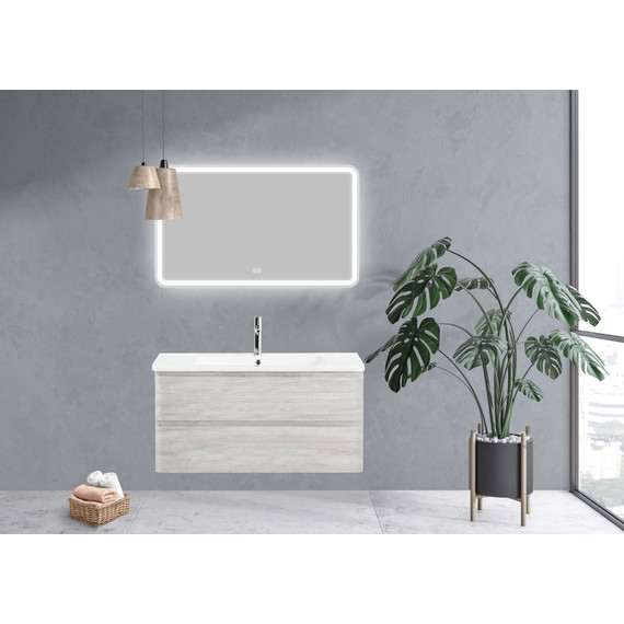 Зеркало BelBagno 100x60 см SPC-MAR-1000-600-LED-TCH-WARM - фото 8