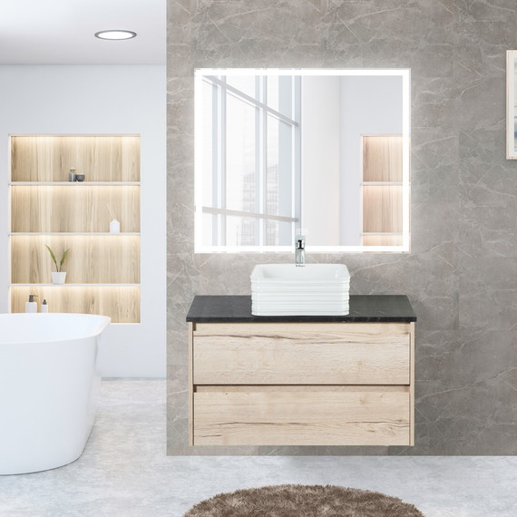 Зеркало BelBagno 90x80 см SPC-GRT-900-800-LED-TCH-WARM - фото, картинка 8 Зеркало BelBagno 90x80 см SPC-GRT-900-800-LED-TCH-WARM - фото 8