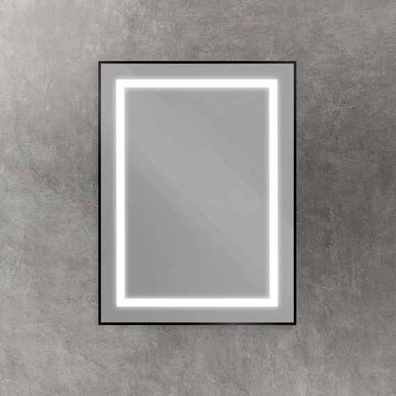 Зеркало BelBagno 60x80 см SPC-KRAFT-600-800-SENS-NERO - фото 3