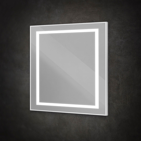 Зеркало BelBagno 90x80 см SPC-KRAFT-900-800-SENS-AL - фото 5