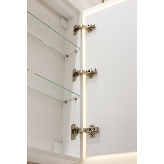 Зеркало-шкаф BelBagno 40 см SPC-MAR-400/800-1A-LED-TCH - фото 9