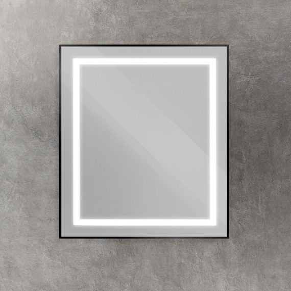 Зеркало BelBagno 70x80 см SPC-KRAFT-700-800-SENS-NERO - фото 3