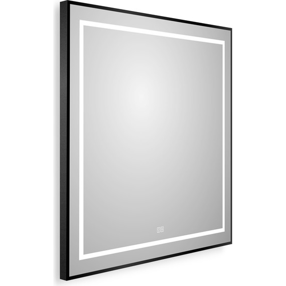 Зеркало BelBagno 70x80 см SPC-KRAFT-700-800-LED-TCH-WARM-NERO - фото 2