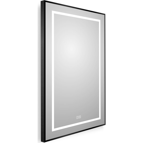 Зеркало BelBagno 50x80 см SPC-KRAFT-500-800-LED-TCH-WARM-NERO - фото 2