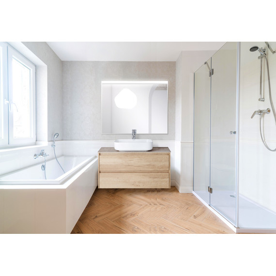 Зеркало BelBagno Uno 90 см SPC-UNO-900-800-TCH - фото 9