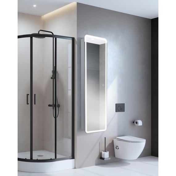 Зеркало-шкаф BelBagno Marino 45x160 см SPC-MAR-450/1600-1A-LED-TCH - фото 11