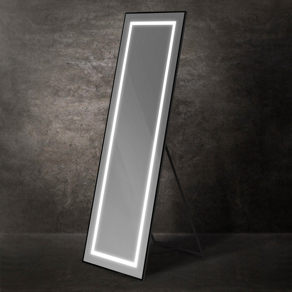 Зеркало BelBagno 55 см SPC-KRAFT-555-1700-TCH-PIA-NERO - фото 5