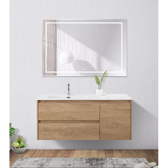 Зеркало BelBagno 120x80 см SPC-KRAFT-1200-800-LED-TCH-WARM - фото 8