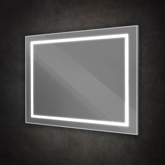 Зеркало BelBagno 100x80 см SPC-KRAFT-1000-800-SENS-AL - фото 5