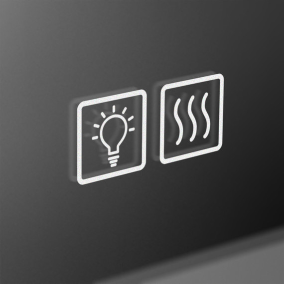 Зеркало BelBagno 80x80 см SPC-MAR-800-800-LED-TCH-WARM - фото, картинка 7 Зеркало BelBagno 80x80 см SPC-MAR-800-800-LED-TCH-WARM - фото 7