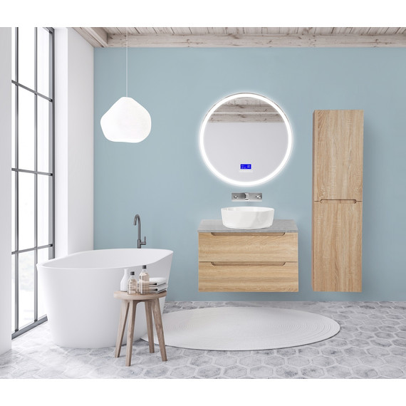 Зеркало BelBagno 80 см SPC-RNG-800-LED-TCH-RAD - фото, картинка 10 Зеркало BelBagno 80 см SPC-RNG-800-LED-TCH-RAD - фото 10