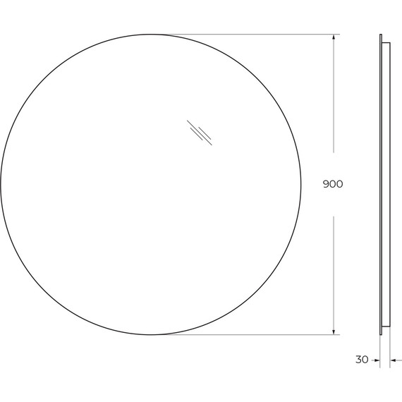 Зеркало BelBagno SPC-INT-900-LED 90 см - фото 8