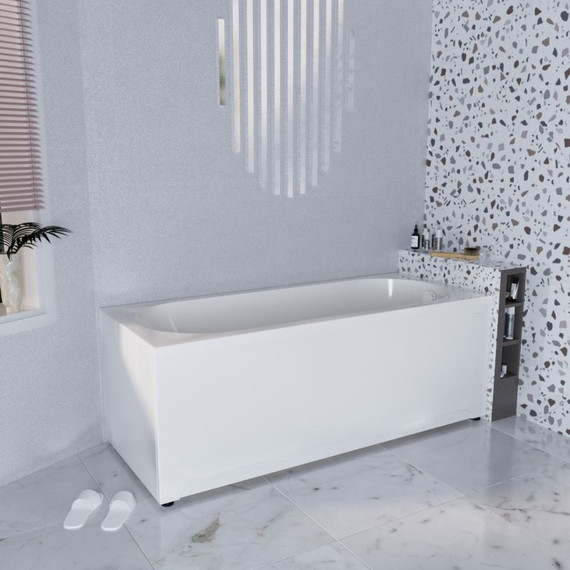 Ванна акриловая Радомир Вальс 170x75x63 см (в комплекте каркас и сифон) - фото 10