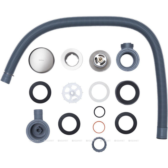 Сифон для ванны автомат Allen Brau Priority 5.31027-BN, никель брашированный, Цвет производителя: никель брашированный - фото, картинка 2 Сифон для ванны автомат Allen Brau Priority 5.31027-BN, никель брашированный, Цвет производителя: никель брашированный - фото 2