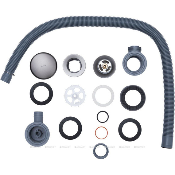 Сифон для ванны автомат Allen Brau Priority 5.31027-MG, графит брашированный, Цвет производителя: графит брашированный - фото, картинка 2 Сифон для ванны автомат Allen Brau Priority 5.31027-MG, графит брашированный, Цвет производителя: графит брашированный - фото 2