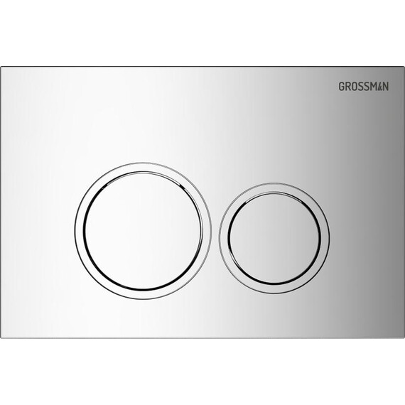 Инсталляция с подвесным унитазом комплект: Grossman Galaxy 900.K31.01.000 с подвесным безободковым унитазом GR-4478BMS сиденье микролифт, крепление, кнопка смыва 700.K31.01.100.100 хром глянцевый - фото 3