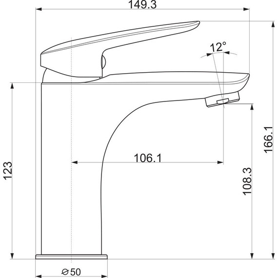 Набор смесителей 3 в 1 для душа Imprese Praha - фото 6