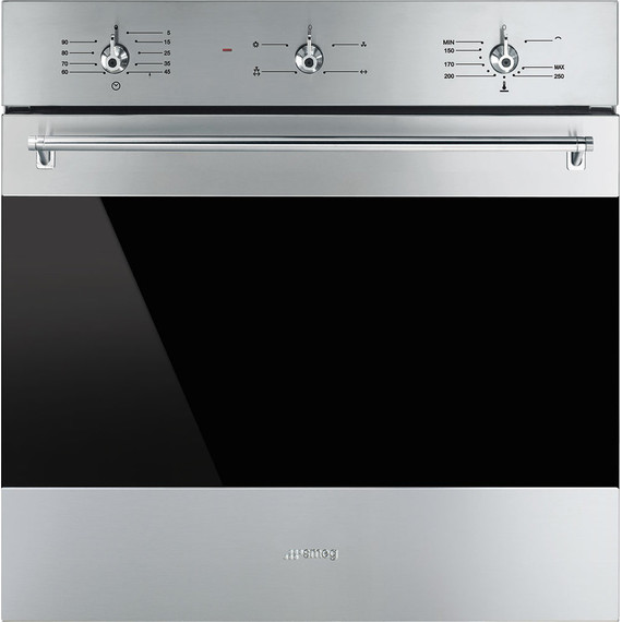 Газовый духовой шкаф Smeg Classica SF6341GVX - фото 