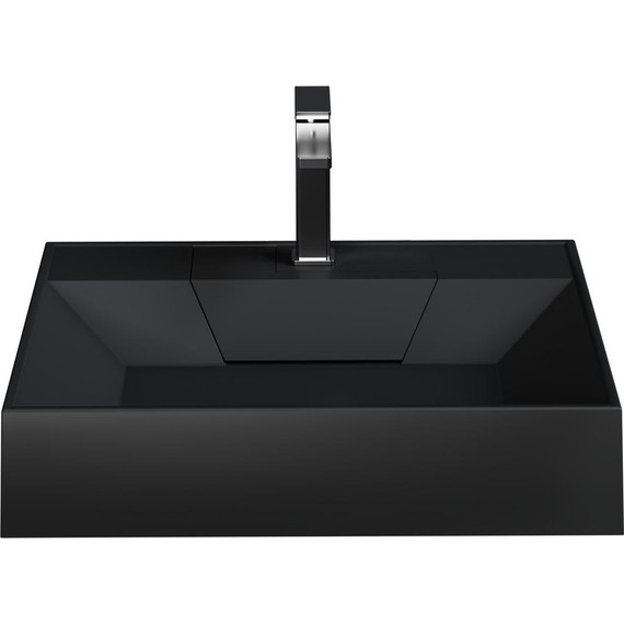 Раковина над стиральной машиной Grossman Luxor 60 см 11.R01.60.210, чёрный - фото 2