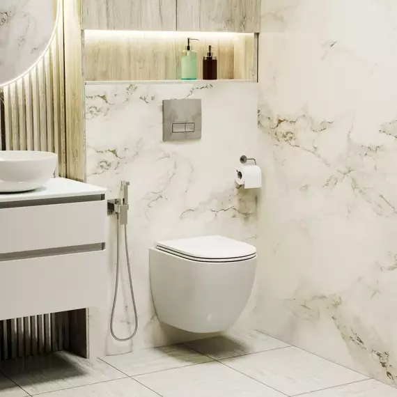 Кнопка смыва Grossman Classic 800.T1.04.100.100RUS, хром глянцевый - фото 4