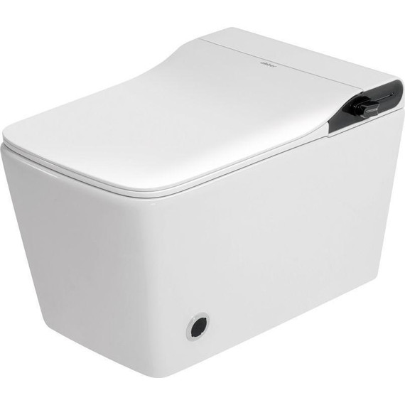 Электронный импульсный унитаз-биде Abber Rechteck AC1215S с крышкой микролифт - фото, картинка 12 Электронный импульсный унитаз-биде Abber Rechteck AC1215S с крышкой микролифт - фото 12