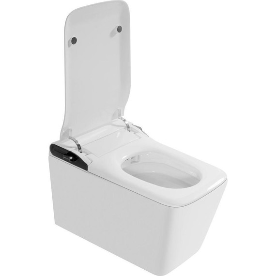 Электронный импульсный унитаз-биде Abber Rechteck AC1215S с крышкой микролифт - фото, картинка 13 Электронный импульсный унитаз-биде Abber Rechteck AC1215S с крышкой микролифт - фото 13