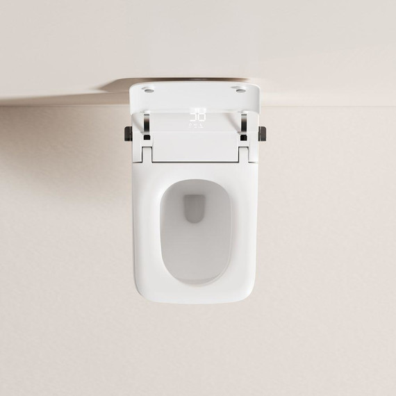 Электронный импульсный унитаз-биде Abber Rechteck AC1215S с крышкой микролифт - фото, картинка 8 Электронный импульсный унитаз-биде Abber Rechteck AC1215S с крышкой микролифт - фото 8