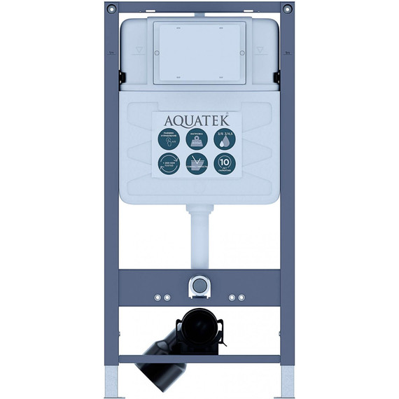 Инсталляция для унитаза Aquatek Pneumo S50 INSP-0000001 - фото 